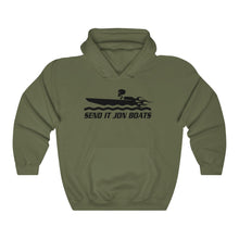 Load image into Gallery viewer, SEND IT JON BOATS Hooded Sweatshirt