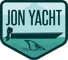 Load image into Gallery viewer, Jon Yacht Tailer sticker 4&quot;