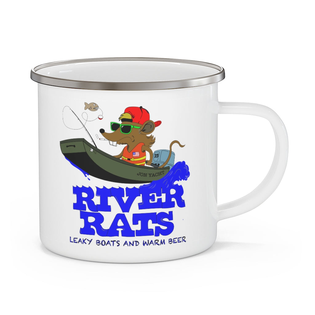 River Rats Enamel Mug