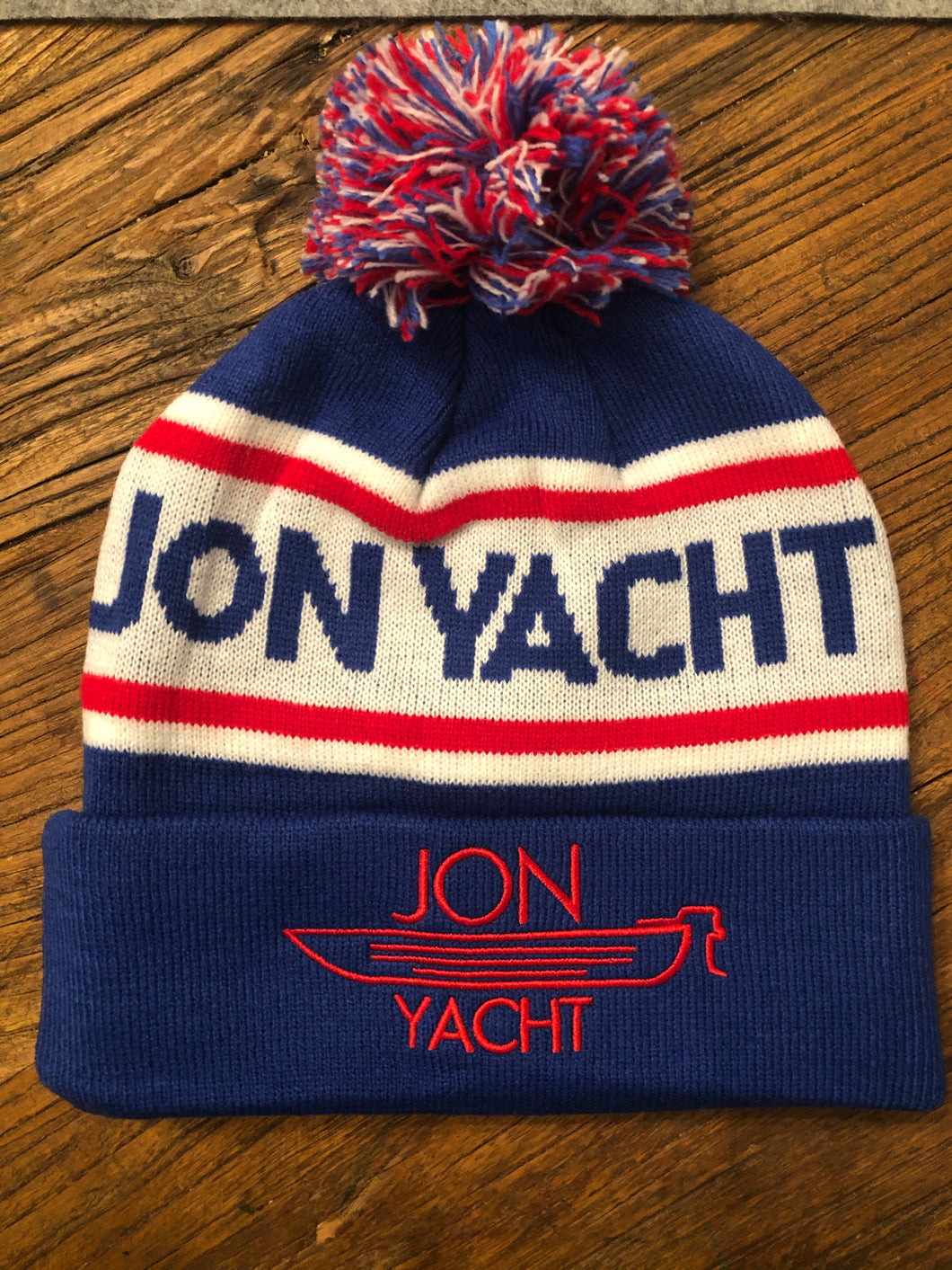 Jon Yacht Pom Pom beanie